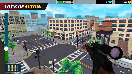 4D Sniper : Free Online Shooting Game - FPS screenshot 1