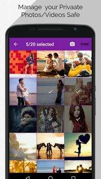 Hide Photos, Videos Vault with Fingerprint unlock screenshot 4
