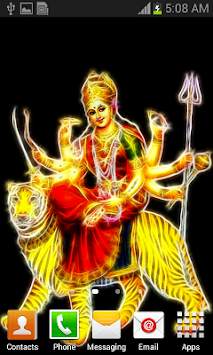 Led Durga Mata Live Wallpaper screenshot 5
