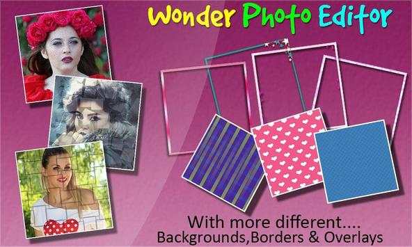 photo frames and editing photo-Wonder Photo Editor screenshot 3