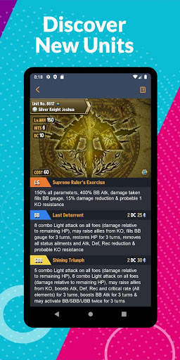 BF Mini Wiki - Brave Frontier Mini Wiki screenshot 2