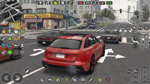Street Speed: Audi RS6 Driving screenshot 4