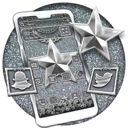 Silver Star Theme Launcher 1.0