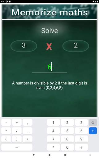Memoriza matemáticas - Módulo de multiplicación screenshot 11