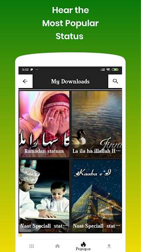 Islamic Video Status - Muslim Hamd & Naats Video screenshot 8