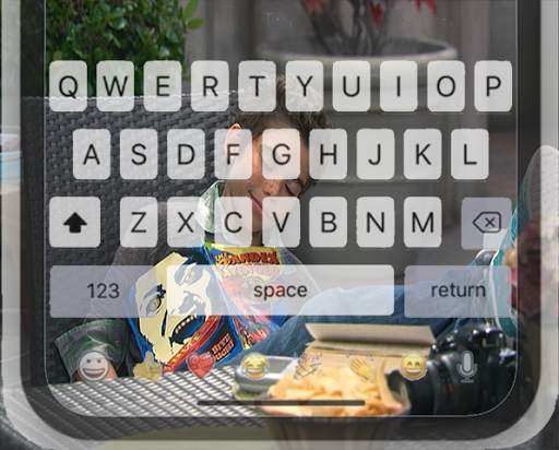 Keyboard The Cameron Boyce Theme screenshot 2