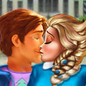 Ice Princess High School Kissing Girl Game icon