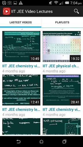 IIT JEE Video lecture screenshot 2