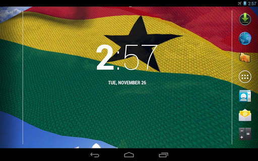 Ghana Flag Live Wallpaper screenshot 8