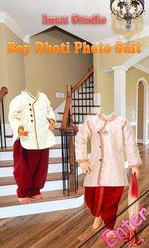 Boy Dhoti Photo Suit screenshot 1