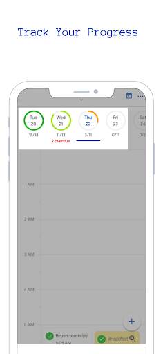 Routine48: time planner screenshot 5