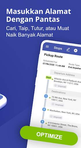 Perancang Laluan Route4Me screenshot 3