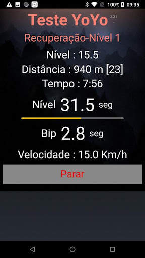 Teste Intermitente Yo-Yo screenshot 2