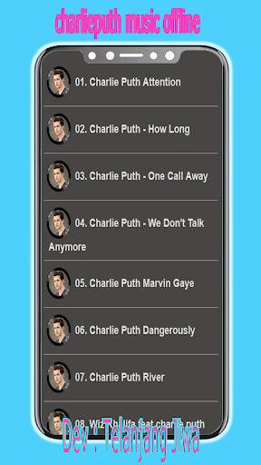 Charlie Puth Music screenshot 1