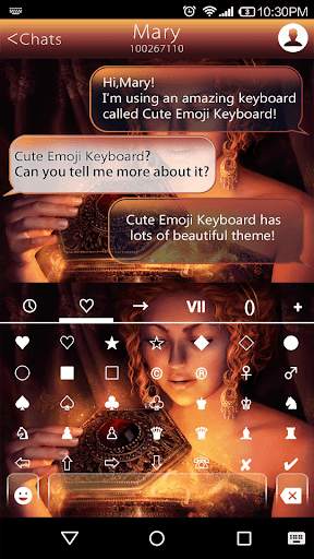 Magic Emoji Keyboard Wallpaper स्क्रीनशॉट 3