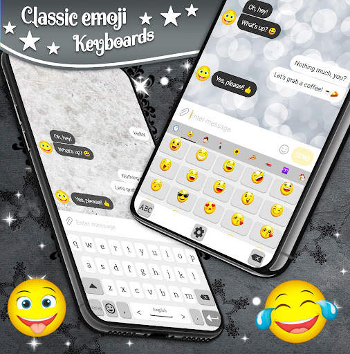 Classic Keyboard Free ⭐ Emoji Keyboard Themes screenshot 1