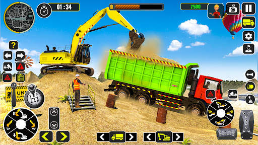 Sand Excavator Simulator Games screenshot 5