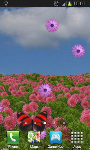 Flowers Live Wallpaper screenshot 2