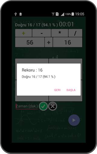 Zihinsel matematik(Aritmetik hesaplama teknikleri) screenshot 11