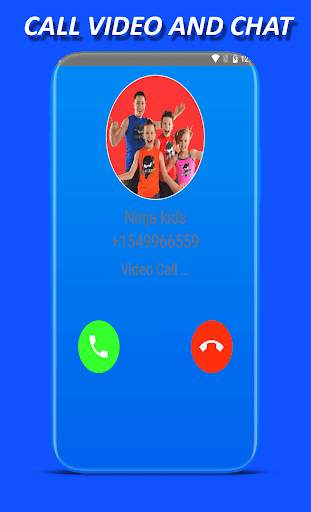 Ninja kidz Call Video screenshot 4