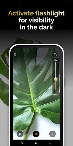 Magnifier zoom   Flashlight screenshot 4