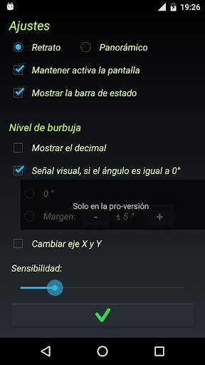 Nivel de burbuja & brújula screenshot 5