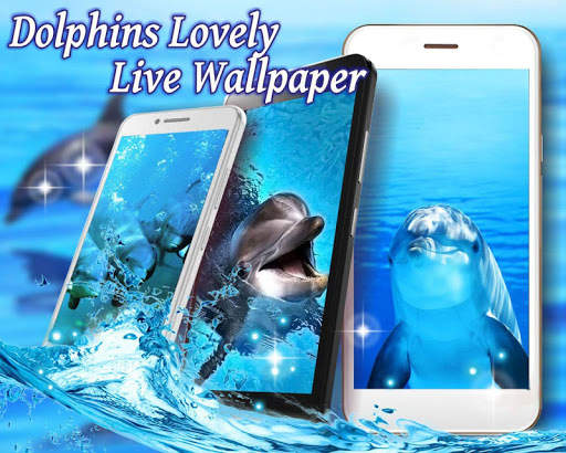 Dolphins Lovely Live Wallpaper screenshot 1