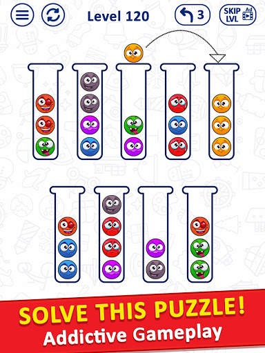 Ball Sort Puzzle - Bubble Sort Color Puzzle Game screenshot 7