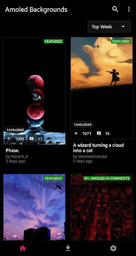 AmoledBackgrounds for reddit screenshot 1