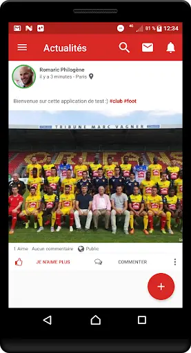 My Sport App screenshot 1