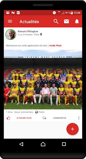 My Sport App screenshot 1