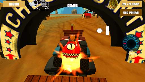 Cat Race Car Extreme Driving screenshot 7