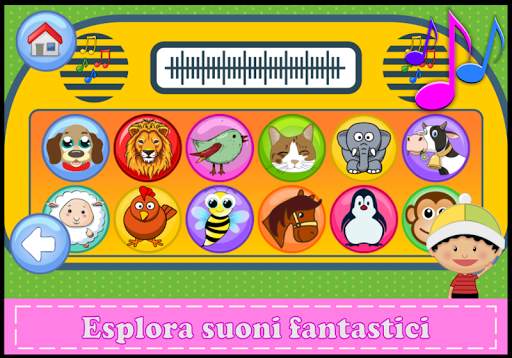Bambini: Colori, Numeri, Forme, Animali, Veicoli screenshot 3
