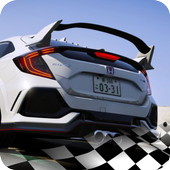 Honda Civic Type R Learn Car Driving Parking City icon