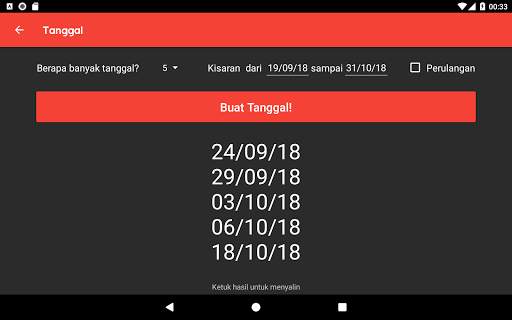 Randomizer  Random Generator - Pembuat keputusan screenshot 14
