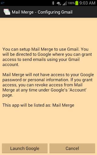 Mail Merge Lite screenshot 3