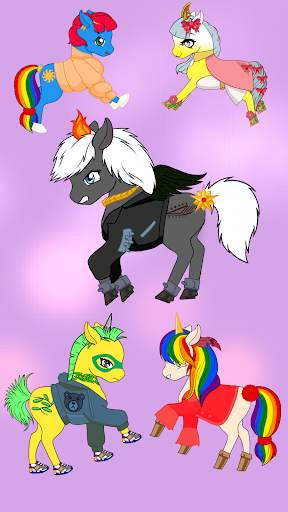 Chibi Unicorn – Kawaii Avatar Maker screenshot 4