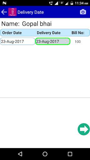 Tailor App screenshot 3