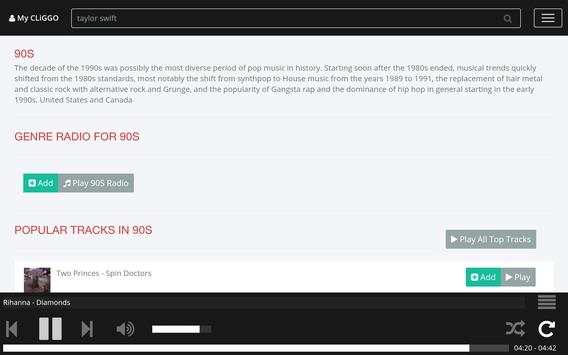CLiGGO MUSIC screenshot 21