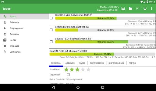 PTorrent Pro - torrent application screenshot 6