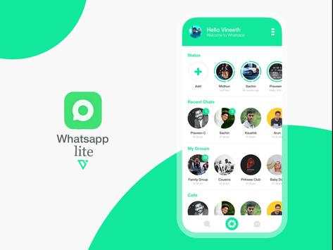 WhatsApp Lite screenshot 2
