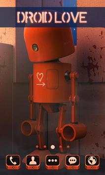 Droid Love GO Launcher screenshot 1