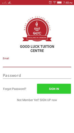 Good Luck Tuition Parent App screenshot 1