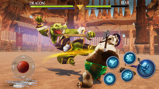 King Kung Fu Animal Fighters screenshot 1