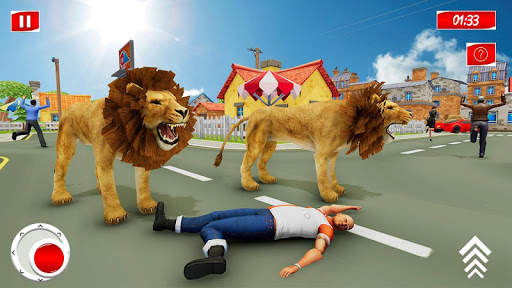 Wild Angry Lion Adventure 2020 screenshot 4