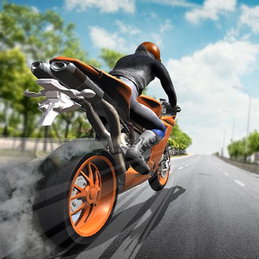 Highway Traffic Bike Rider - Endless Traffic icon