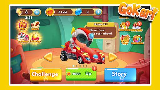 GoKart – 3D Toon Car Racing screenshot 1