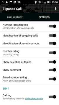 Call Log - call history - Expanzo Call screenshot 4