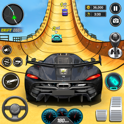 araba yarışı oyunları 3d icon