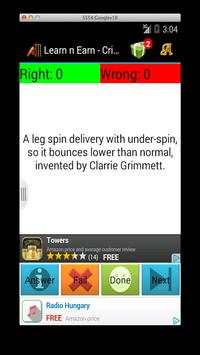 Cricket: Earn n Learn screenshot 5